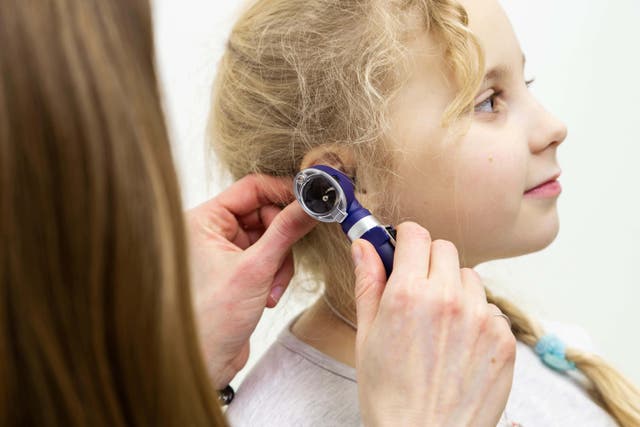 MPs are calling for improved access to hearing tests and for hearing aids to be made ‘cool’ to encourage more people to wear them (Alamy/PA)