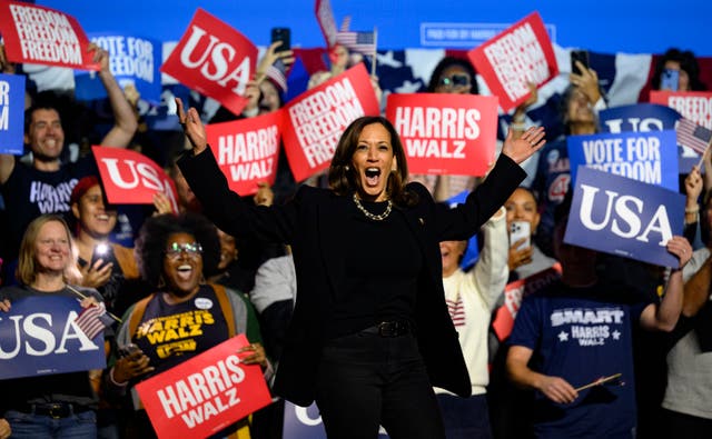 <p>Kamala Harris ‘has qualities that should be a prerequisite for high office’ </p>