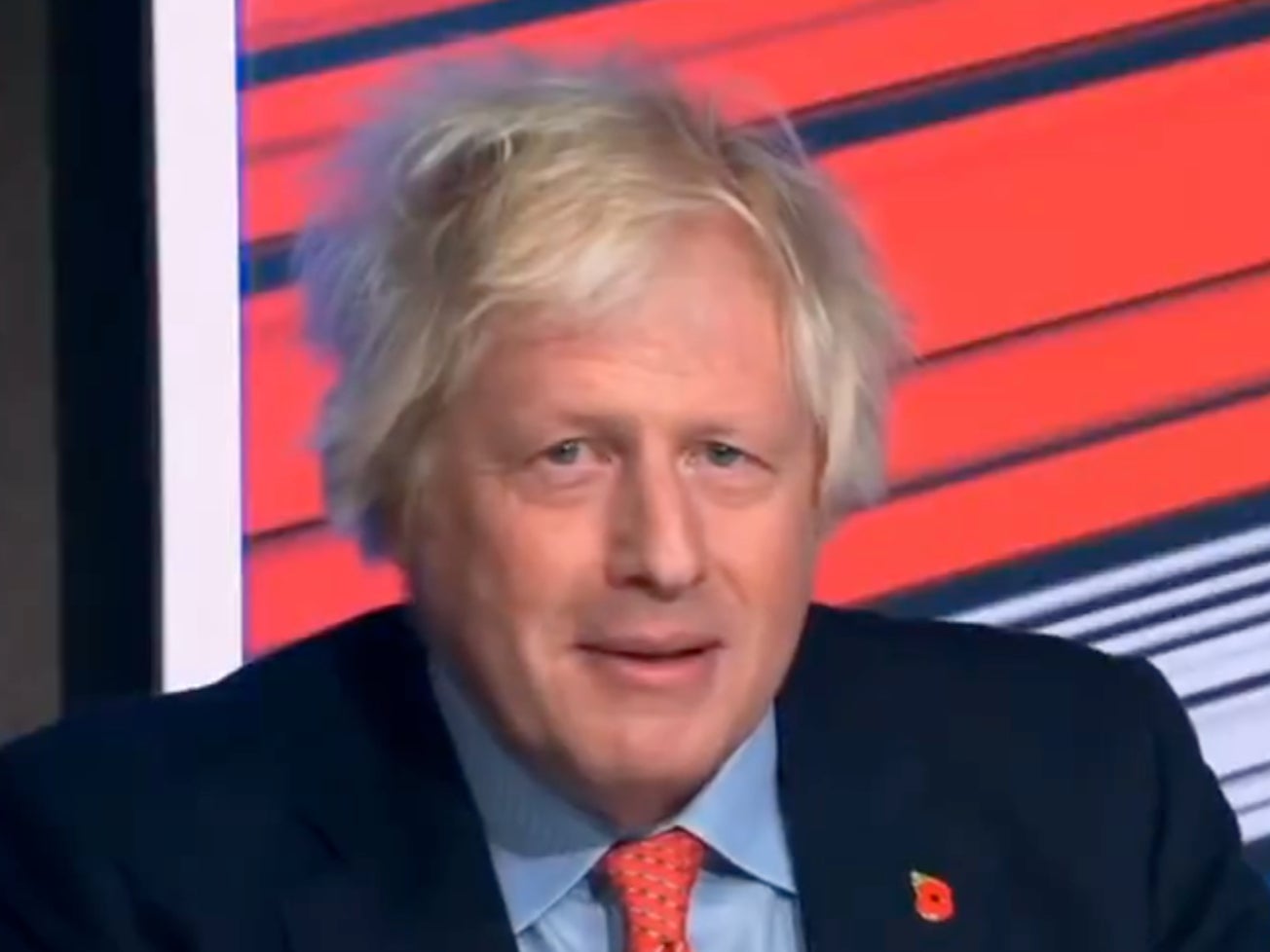 Boris Johnson clashed with Brian Cox on Channel 4’s US election coverage