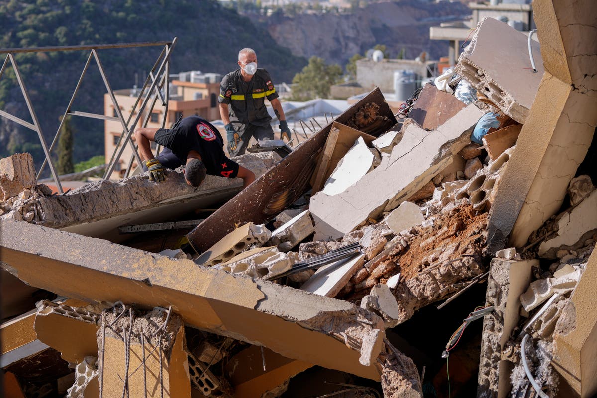 Middle East latest: Rescue workers pull 30 bodies from apartments in Lebanon after Israeli strike