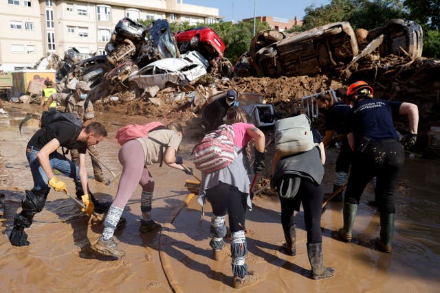 <p>Restoring our faith: Gen Z volunteers help to clear up after the Valencia floods </p>