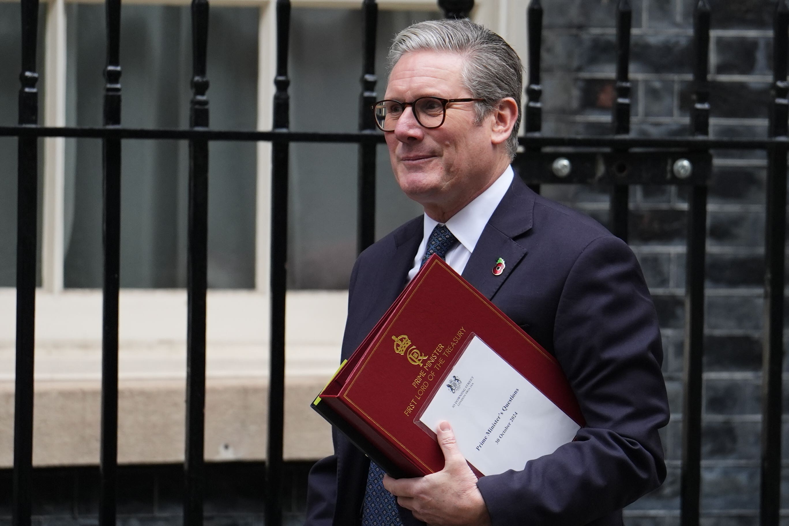 Prime Minister Sir Keir Starmer pictured on Downing Street (PA)