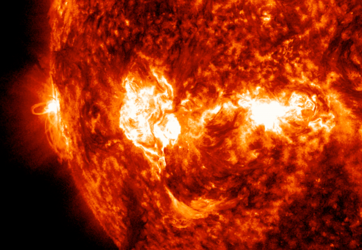 Sun unleashes powerful solar flare, Nasa says