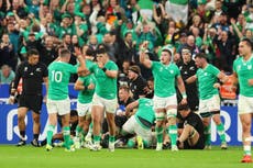 Ireland can’t soothe World Cup pain but All Blacks offer important benchmark