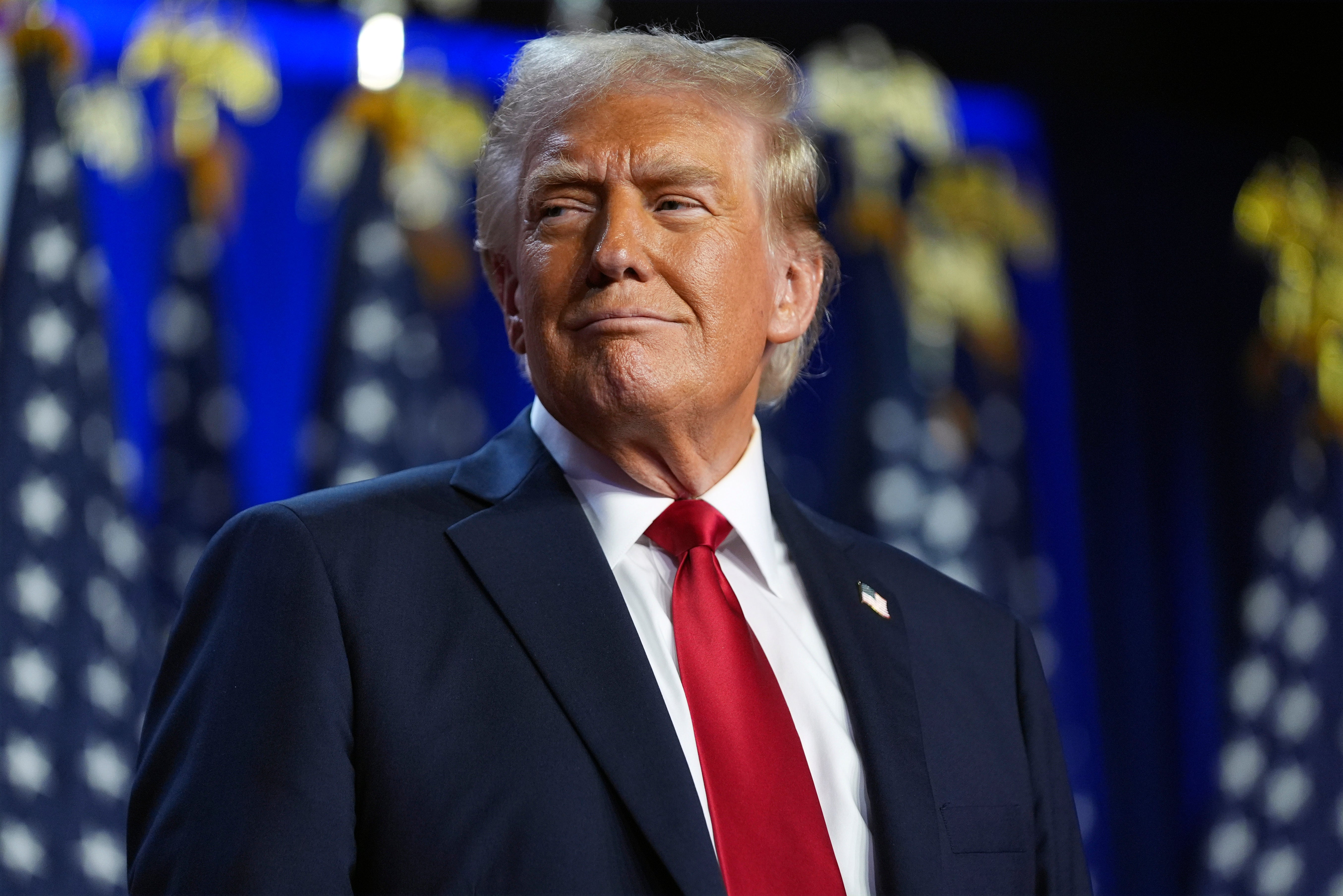 Republican nominee Donald Trump declared victory over Vice President Kamala Harris in the 2024 presidential election