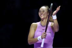 Qinwen Zheng powers into WTA Finals last four as Aryna Sabalenka stunned