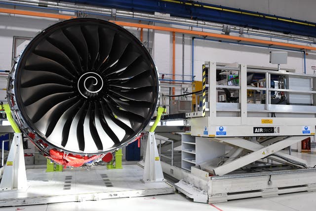 Rolls-Royce said supply chain conditions are challenging (Paul Ellis/PA)