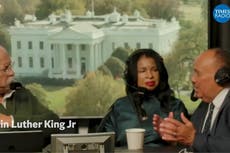 Martin Luther King’s son voices fears Donald Trump could tarnish father’s legacy