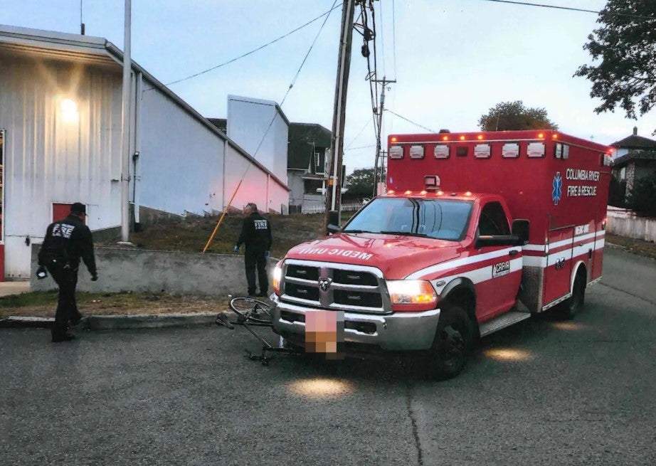 William Hoesch, 71, was cycling through Rainier in October 2022 when the crash unfolded