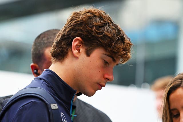 <p>Franco Colapinto of Williams ahead of the Brazilian Grand Prix</p>