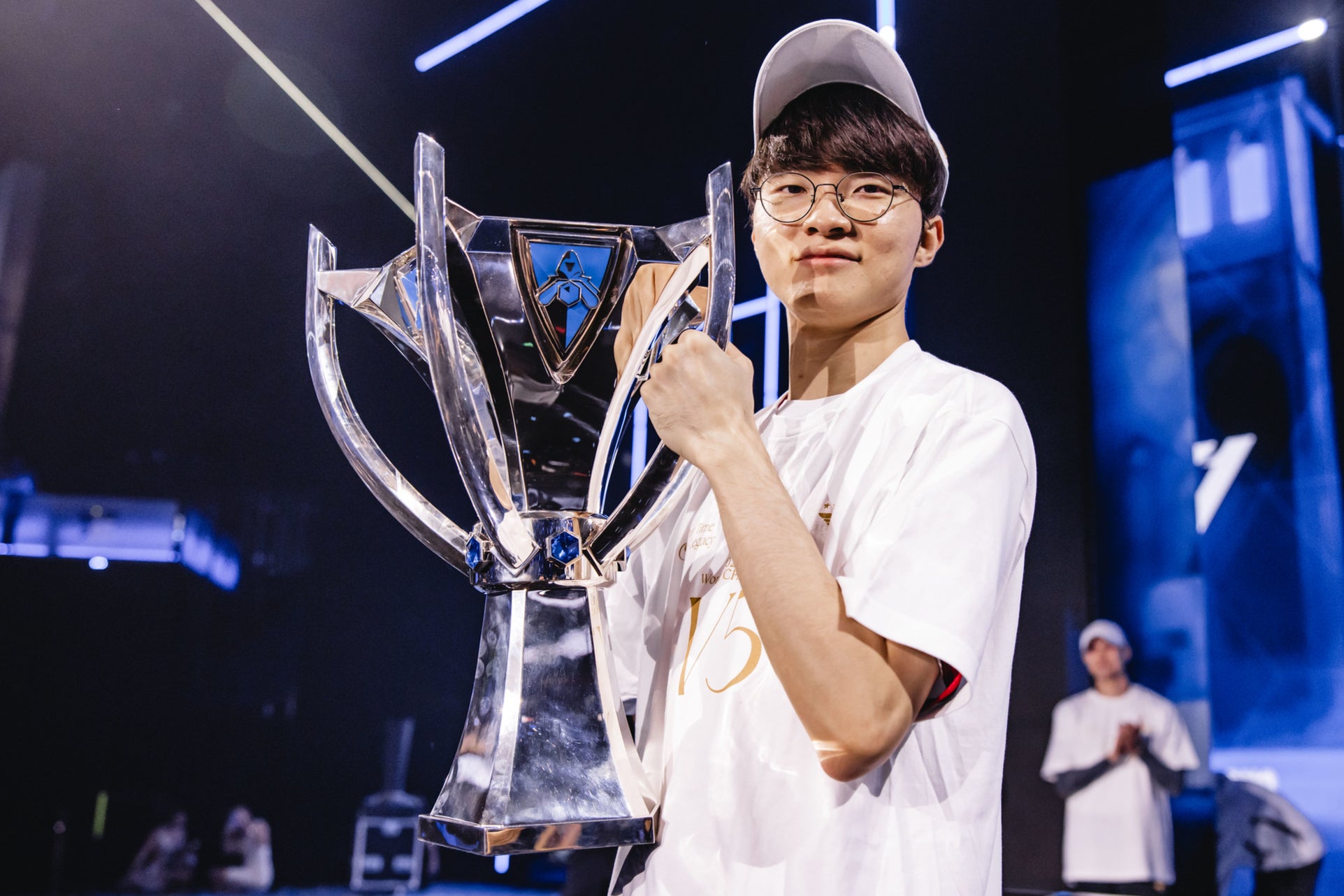 Winner: Faker of T1 with the Summoner’s Cup