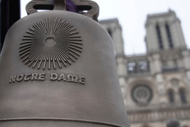 <p>France Notre Dame Olympic's Bell</p>