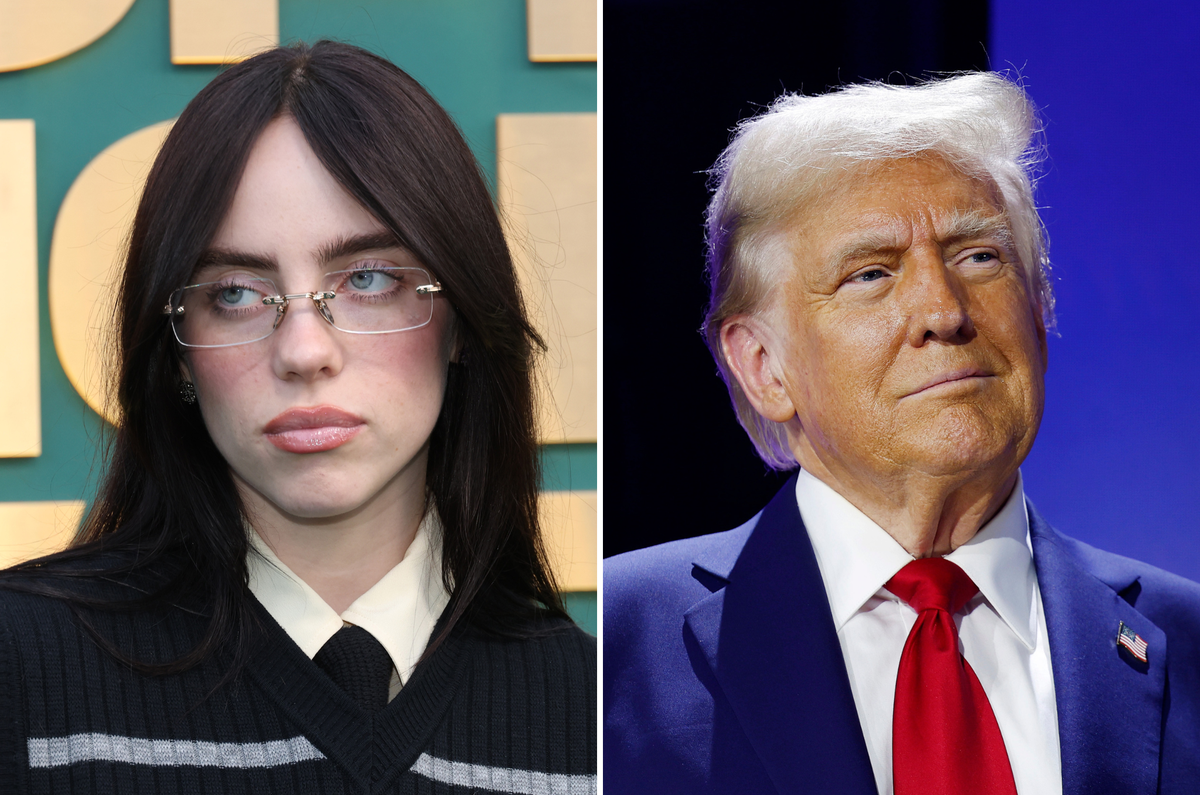 Billie Eilish pauses Nashville concert to eviscerate âpredatorâ Donald Trump