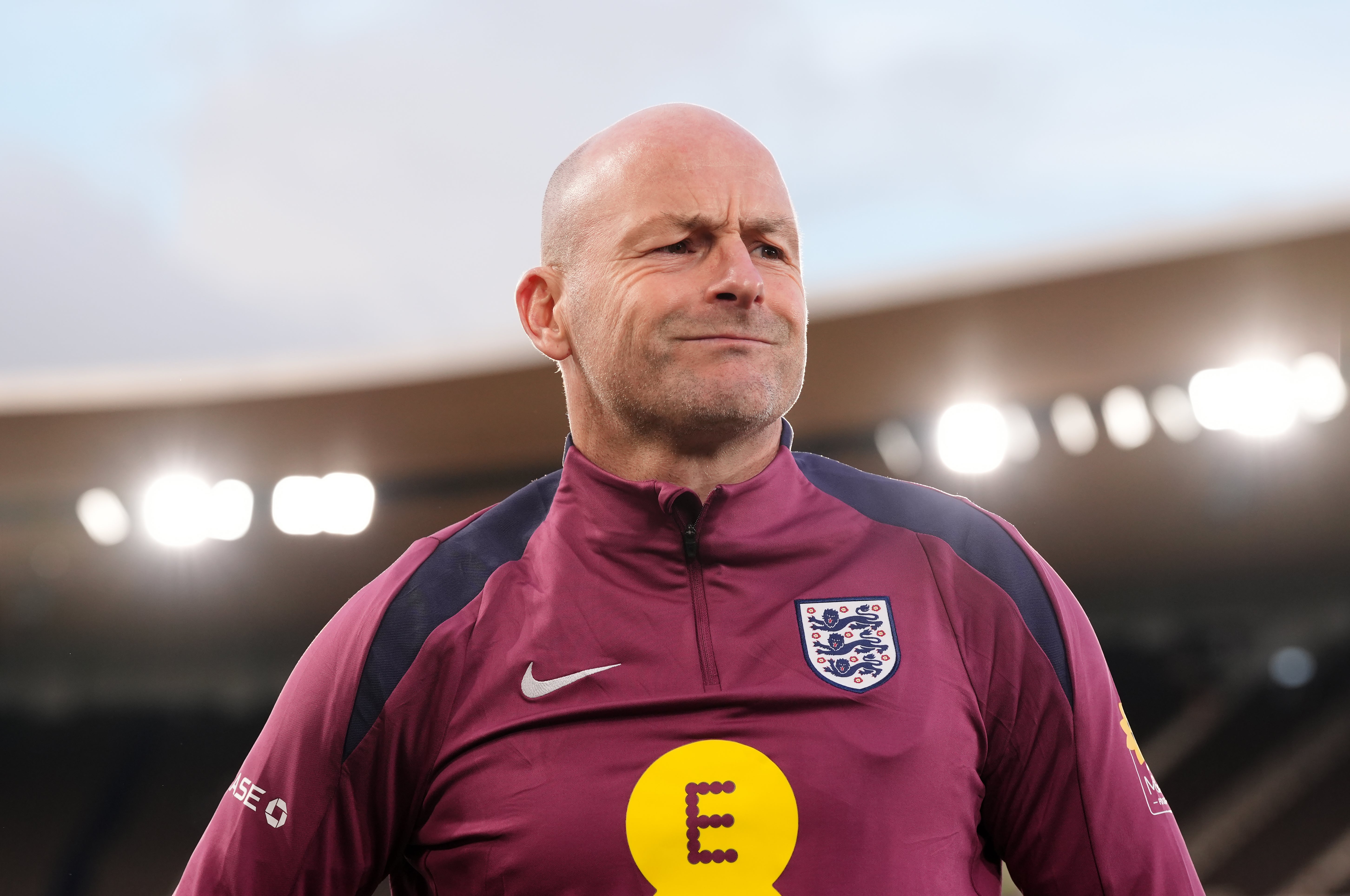 Lee Carsley has two games left in charge of England (Bradley Collyer/PA)