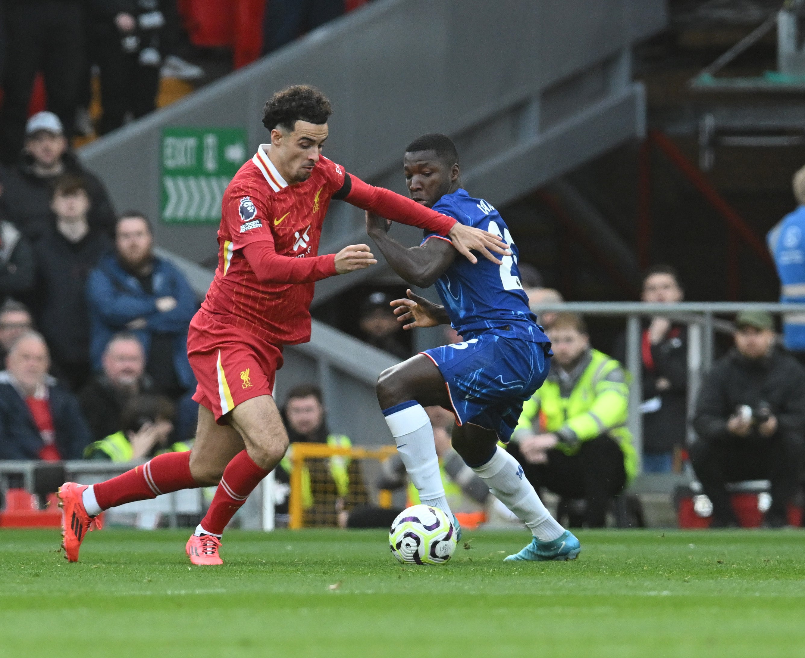 Jones was man of the match against Chelsea