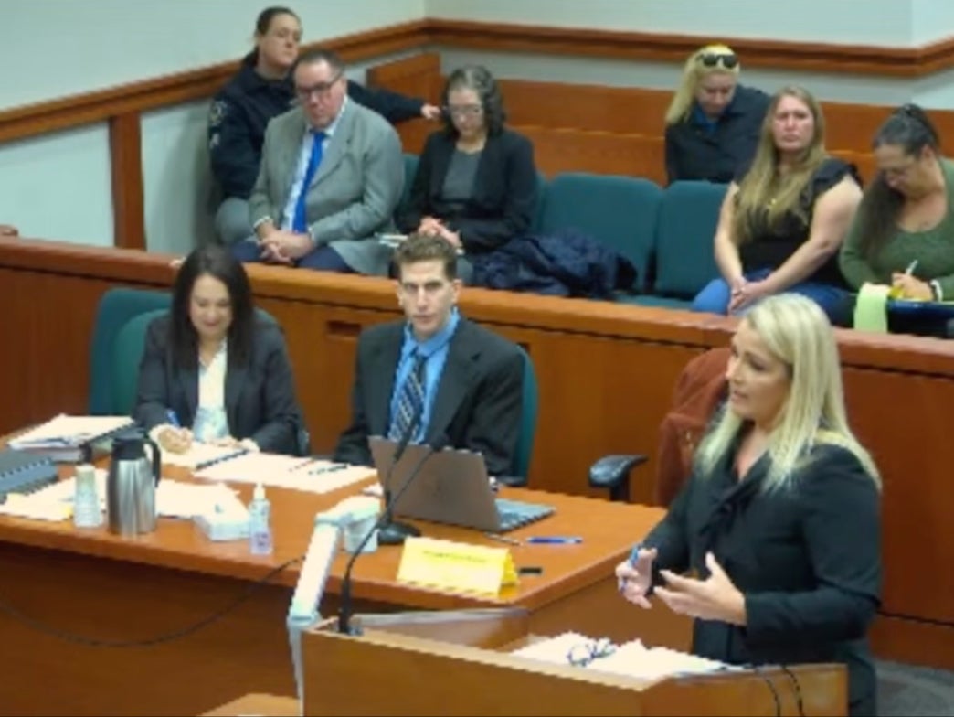 Bryan Kohberger, the man accused of murdering four University of Idaho students in 2022, is in court as his attorneys argue to take the death penalty off the table if he’s convicted