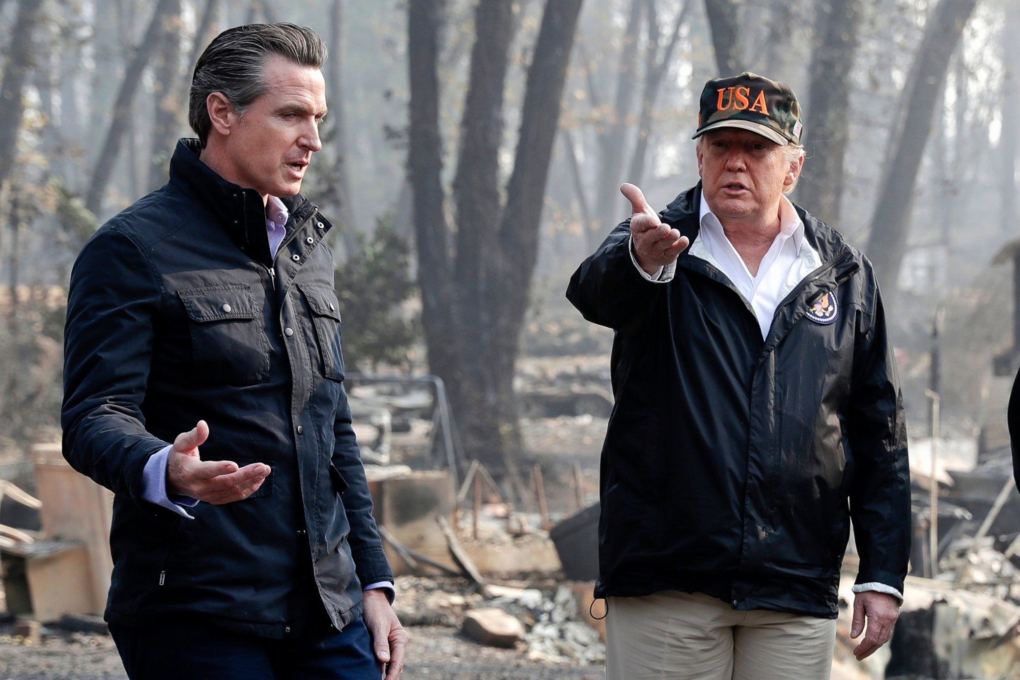 California Governor Gavin Newsom has warned a new Trump administration will bring ‘ revenge and retribution‘ against the state