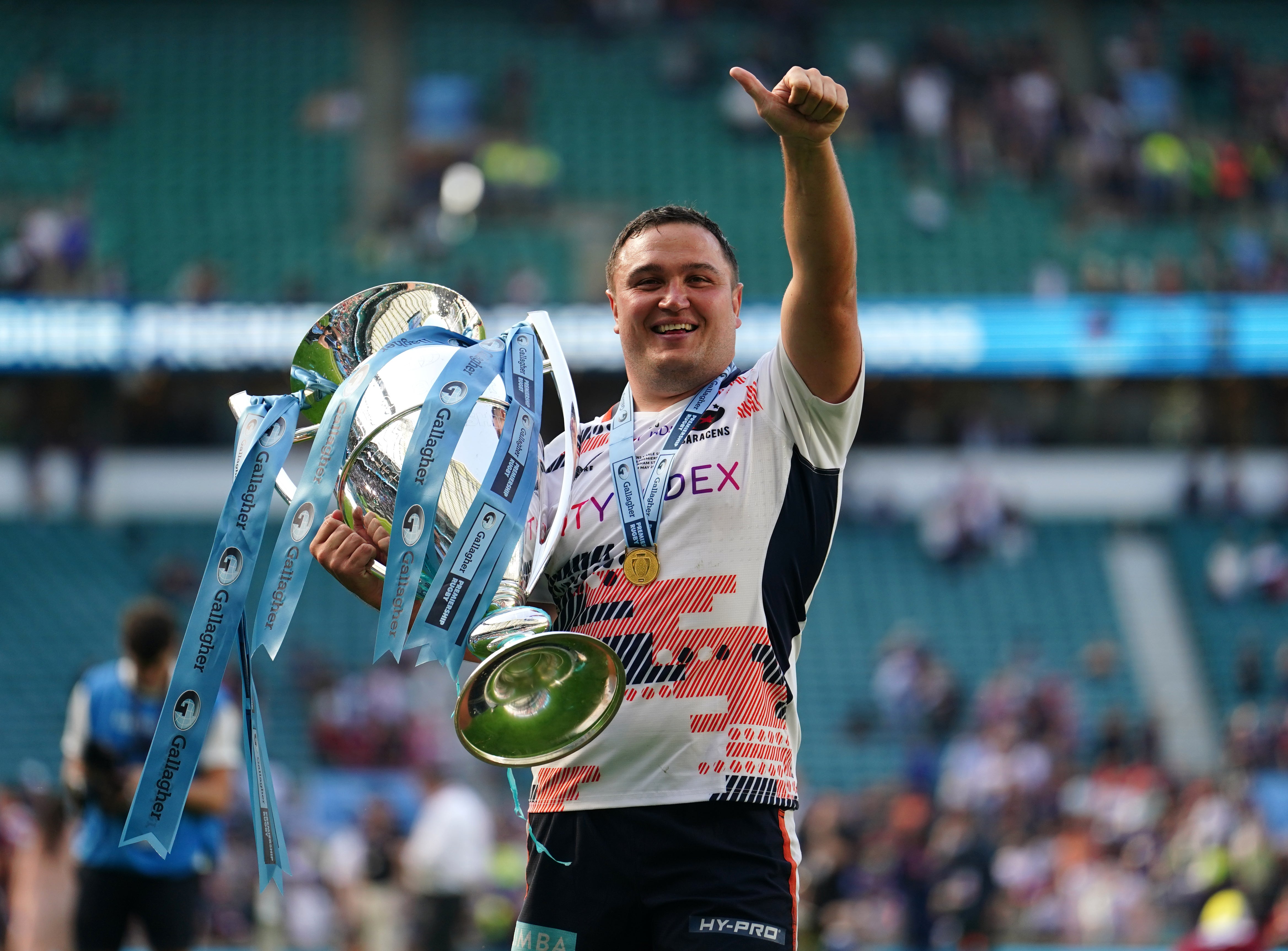 Jamie George has enjoyed success with Saracens (David Davies/PA)