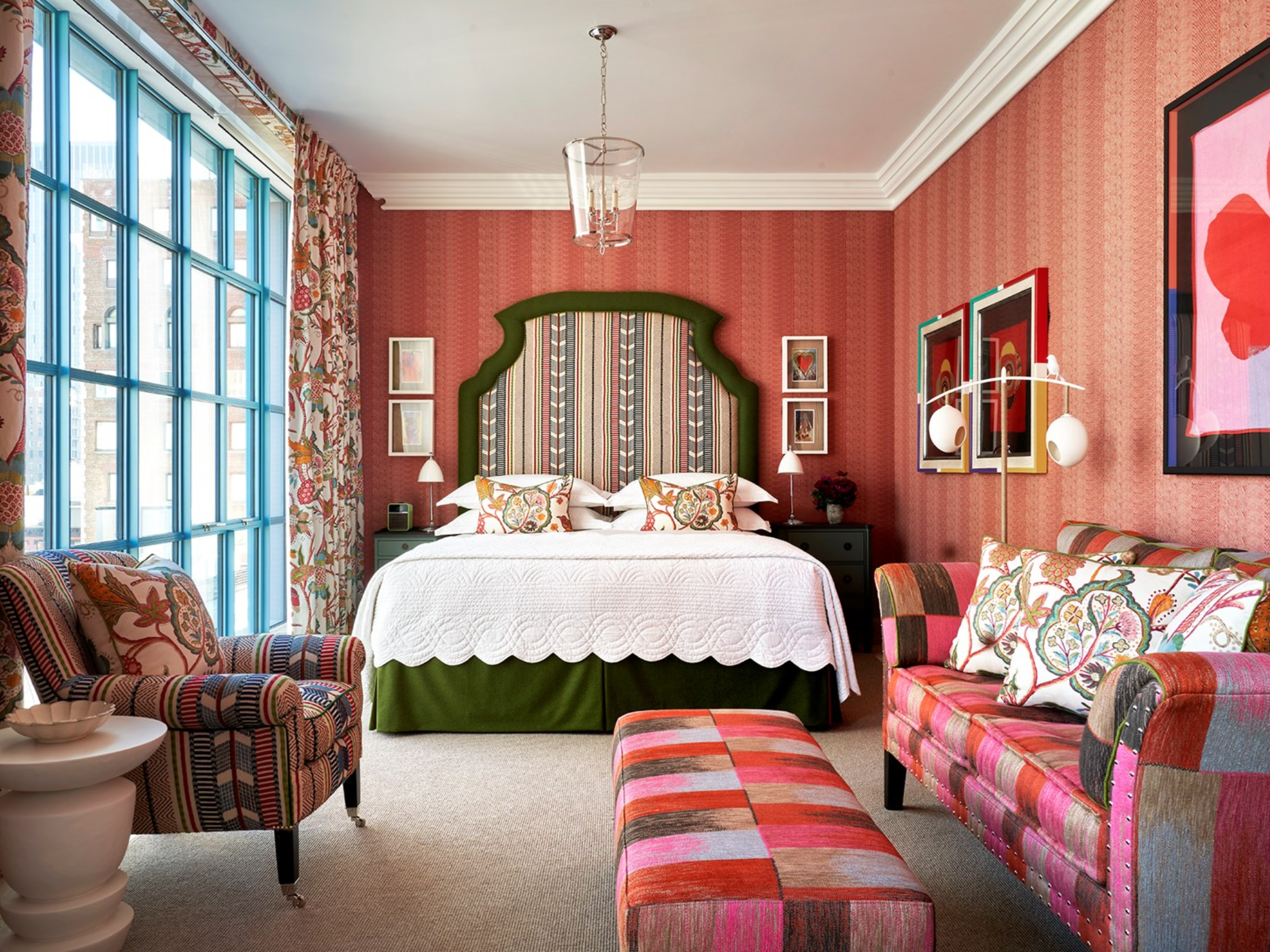 <p>Whimsical and fun, the décor at Warren Street Hotel is certainly memorable </p>