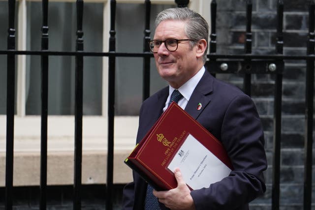 Prime Minister Sir Keir Starmer (Jordan Pettitt/PA)