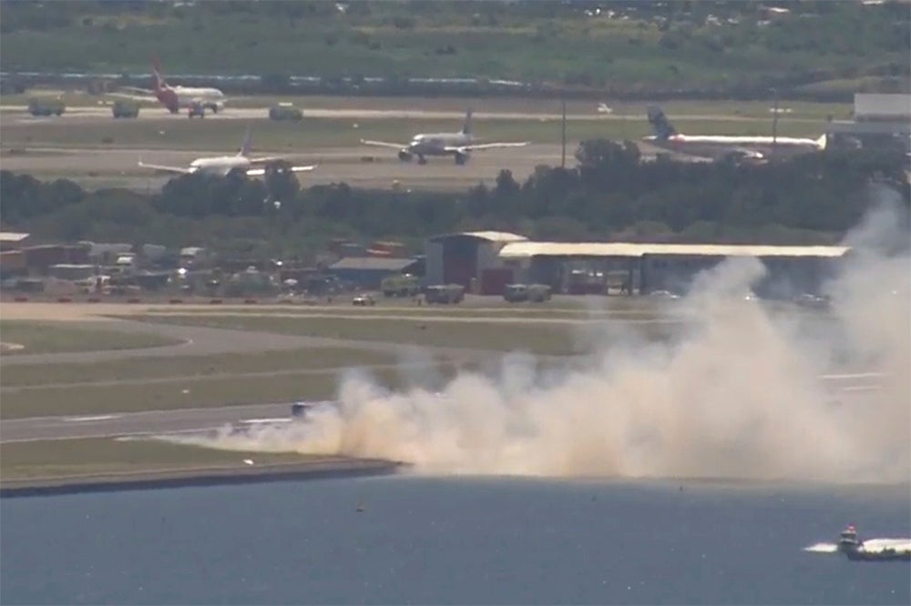 Australia Airport Fire