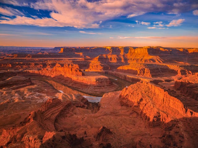 <p>The picturesque red rocks of Canyonlands National Park in Utah</p>