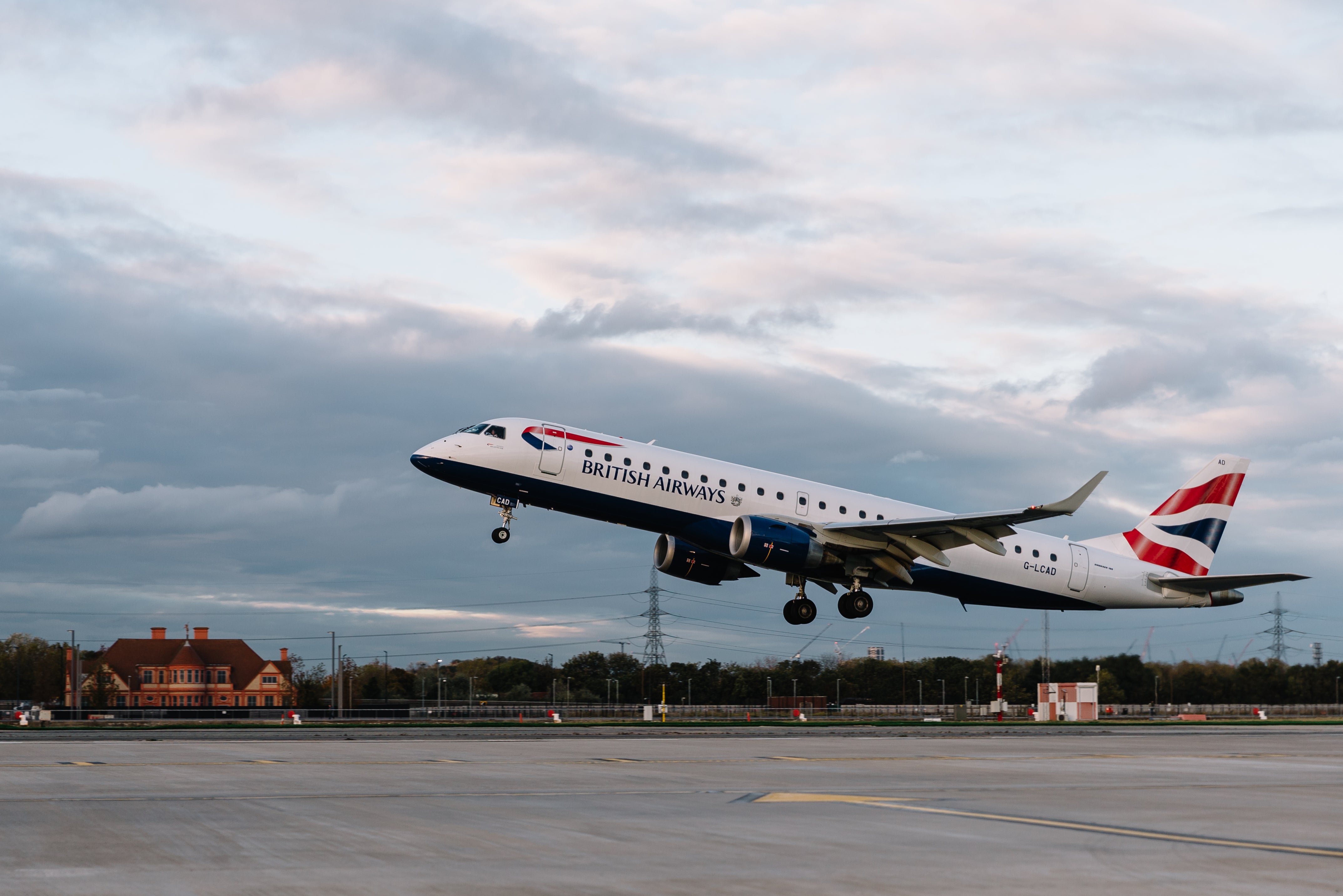 British Airways has flown to and from London City Airport for 25 years