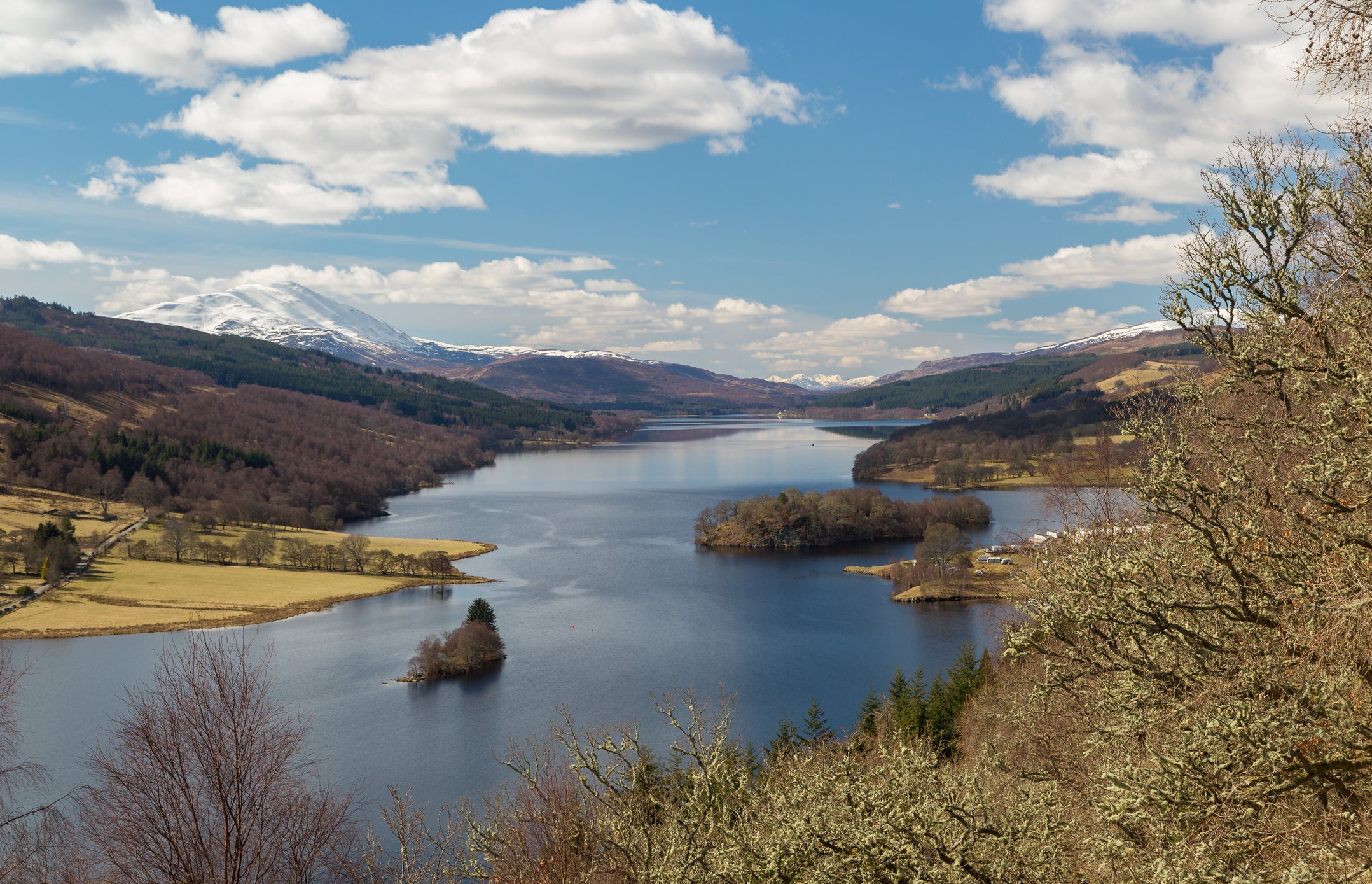 Loch Tummel visto de Queens View