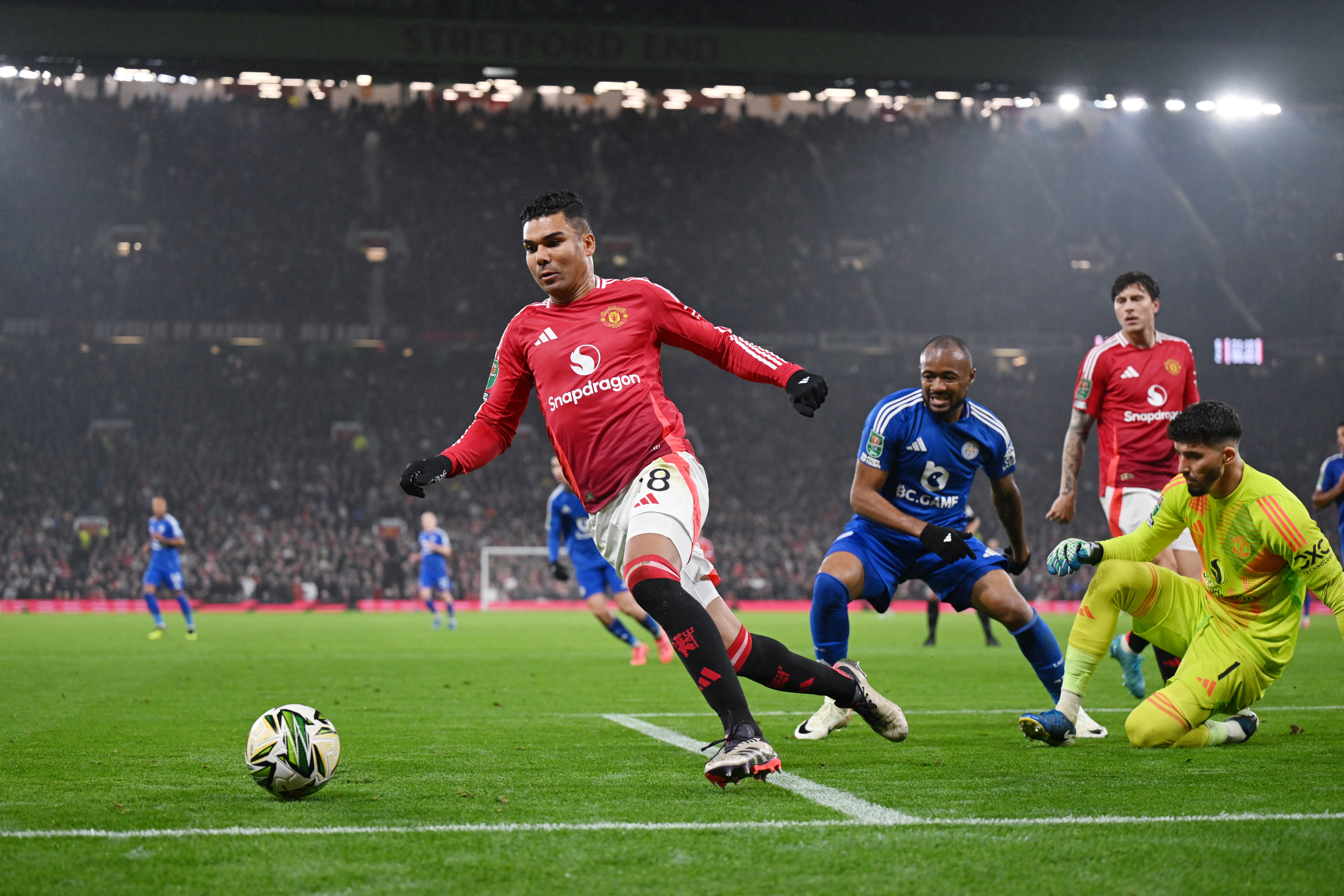 United beat Leicester 5-2 in the Carabao Cup