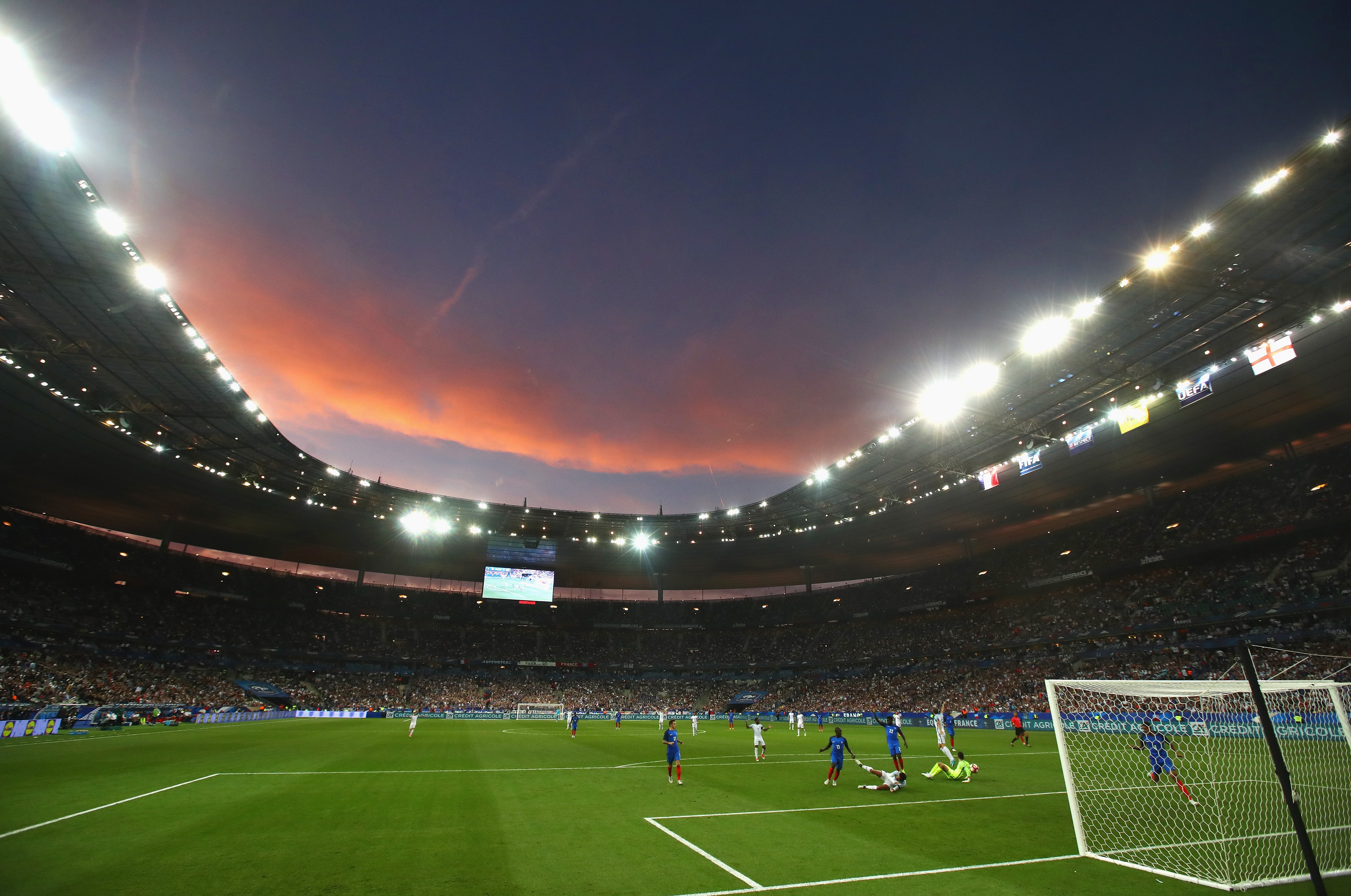 The Stade de France will host France v Israel next week in the Uefa Nations League