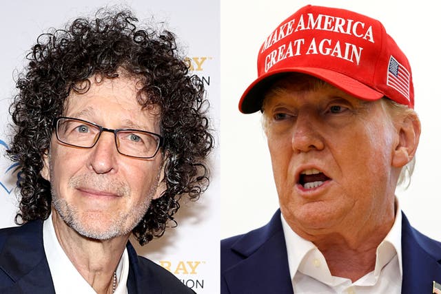 <p>Howard Stern and President-elect Donald Trump</p>