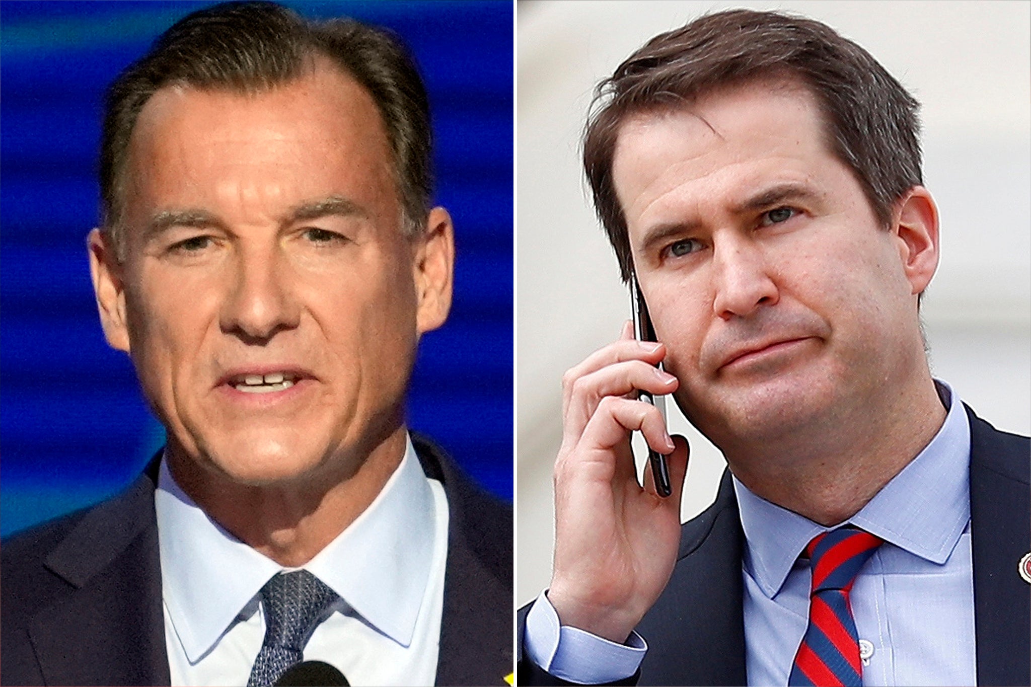 Democratic Representatives Tom Suozzi and Seth Moulton