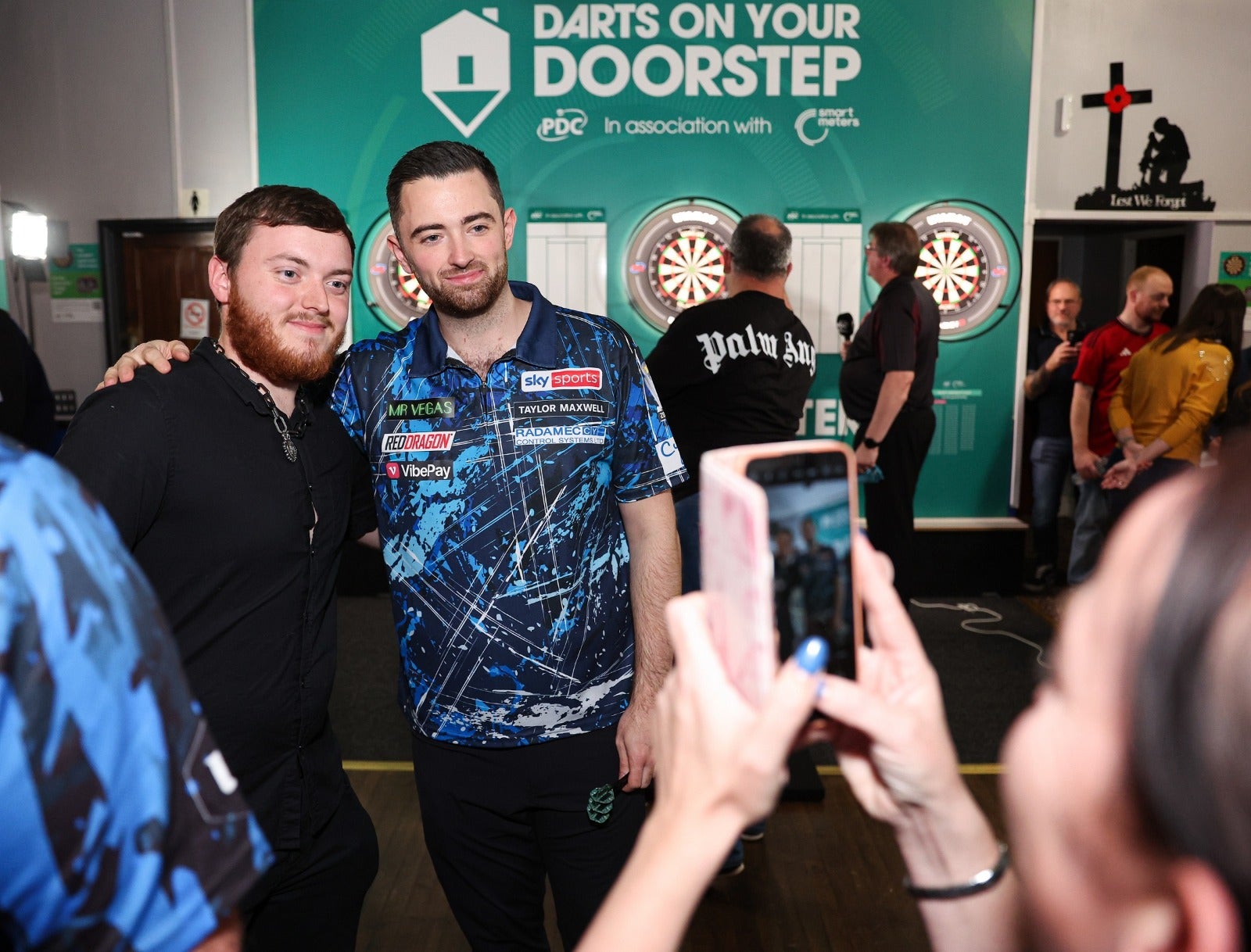 Luke Humphries is part of the PDC’s Darts On Your Doorstep initiative (Kieran Cleeves/PDC)