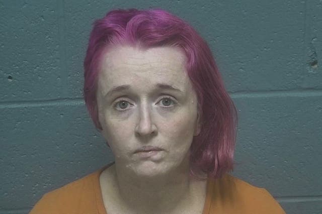 <p>Ashley Rowland has been arrested for child abandonment after allegedly giving her daughter to her drug dealer</p>