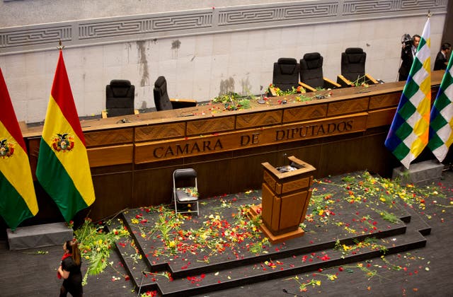 BOLIVIA-EVO MORALES HUELGA