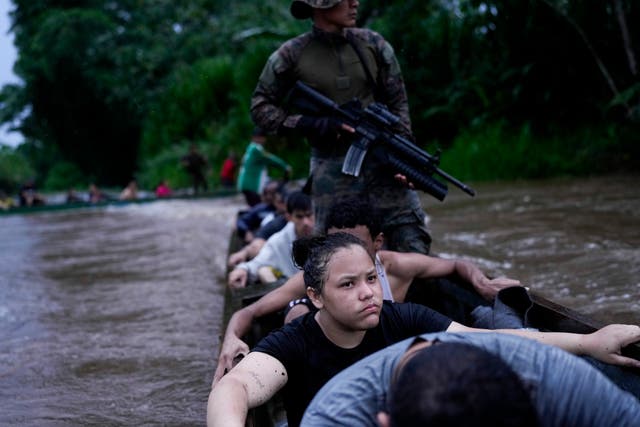 APTOPIX Panama Migrants