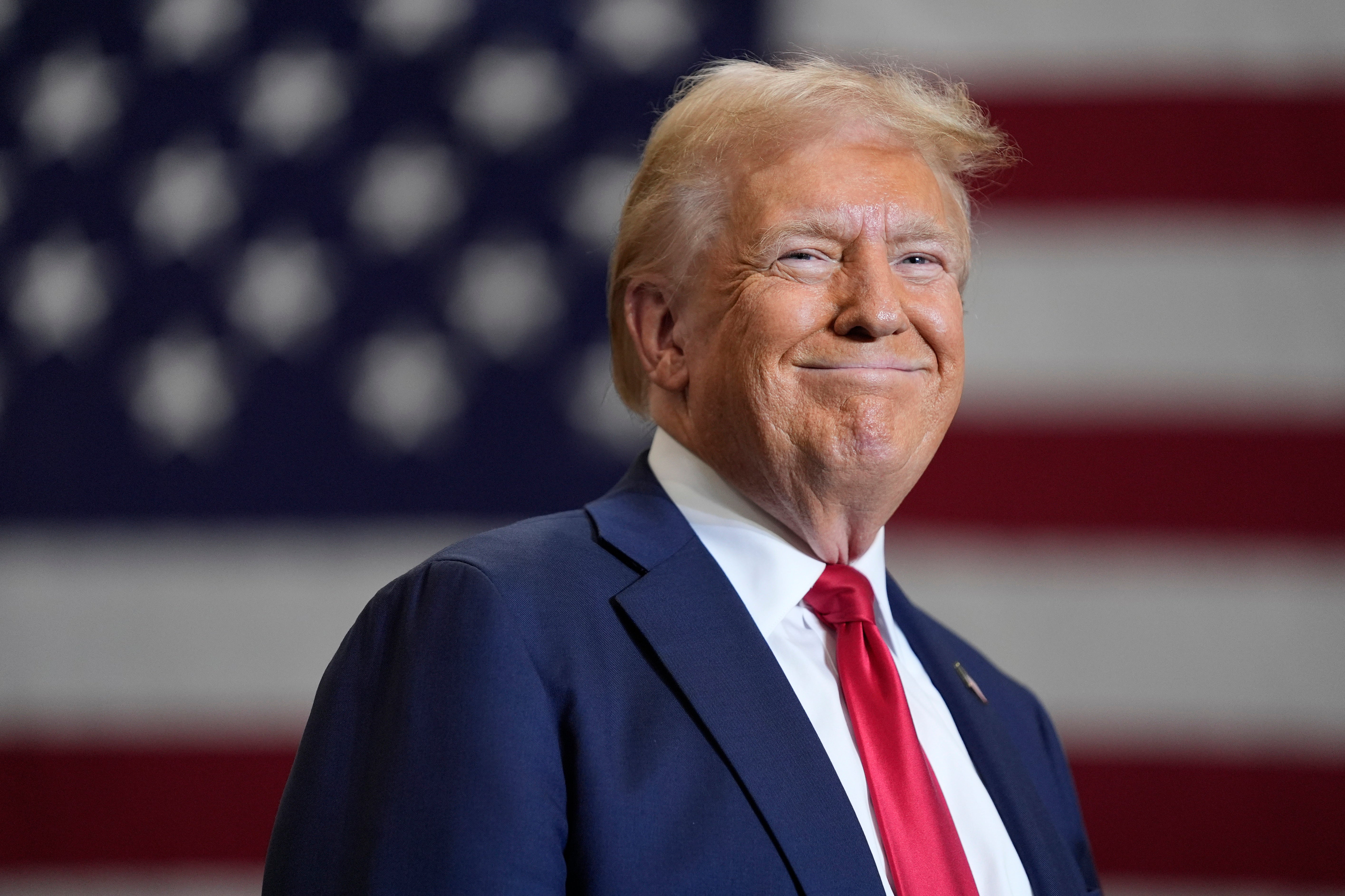 <p>Trump trolls Harris by claiming he wants to ‘help’ with campaign debts after she blew through $1bn and still lost</p>