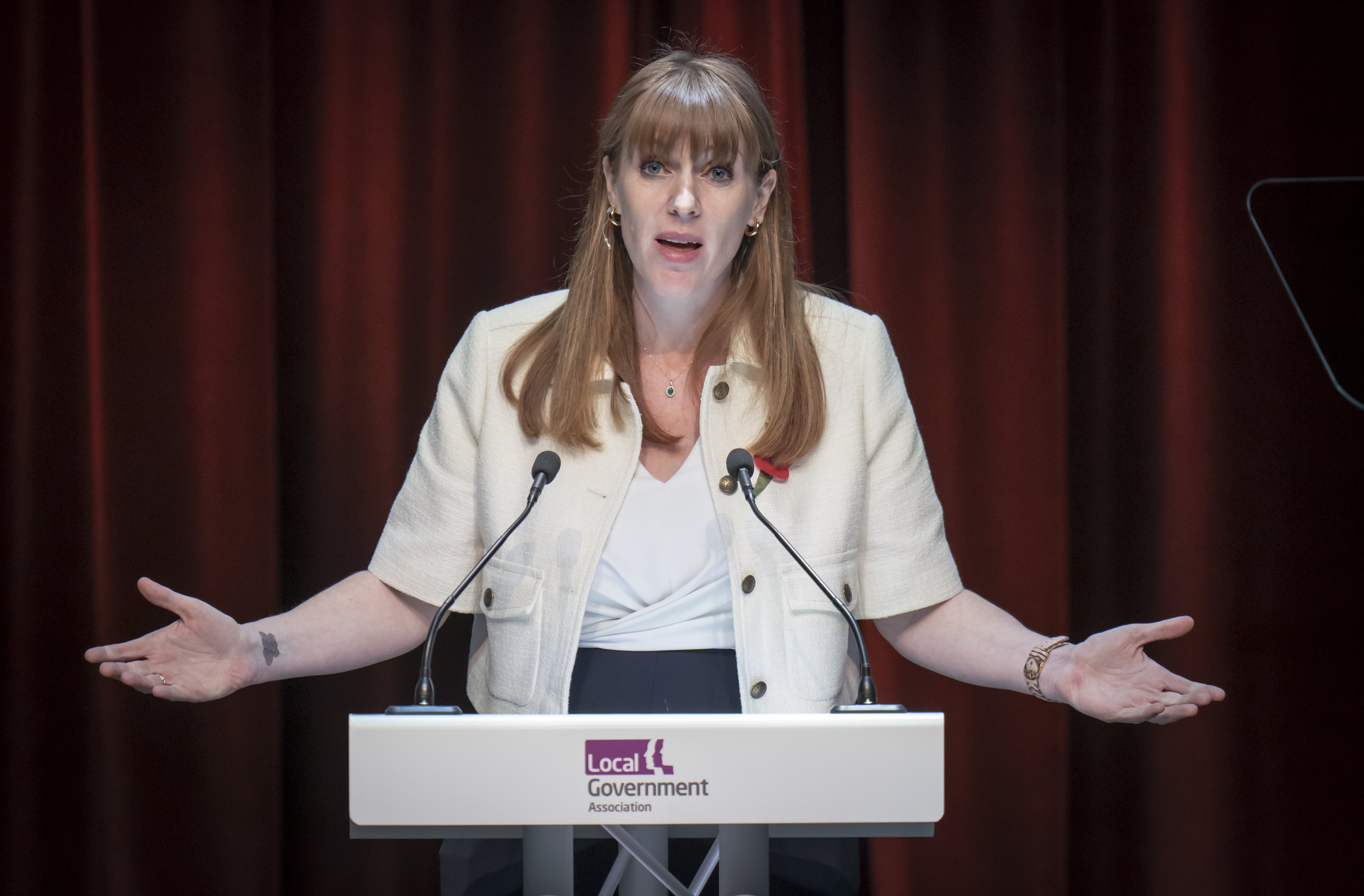 <p>Deputy prime minister Angela Rayner said councils should make their own decisions</p>