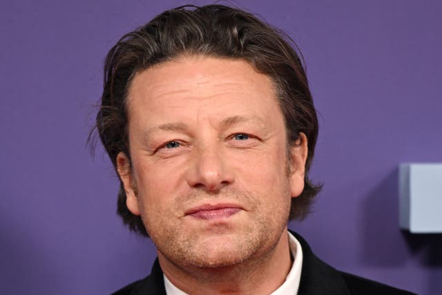 <p>Jamie Oliver pictured last October</p>