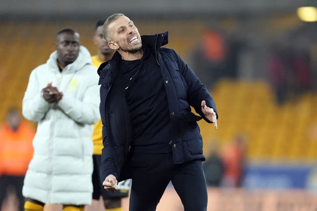 Gary O’Neil dedicated the win to his players (Nick Potts/PA)