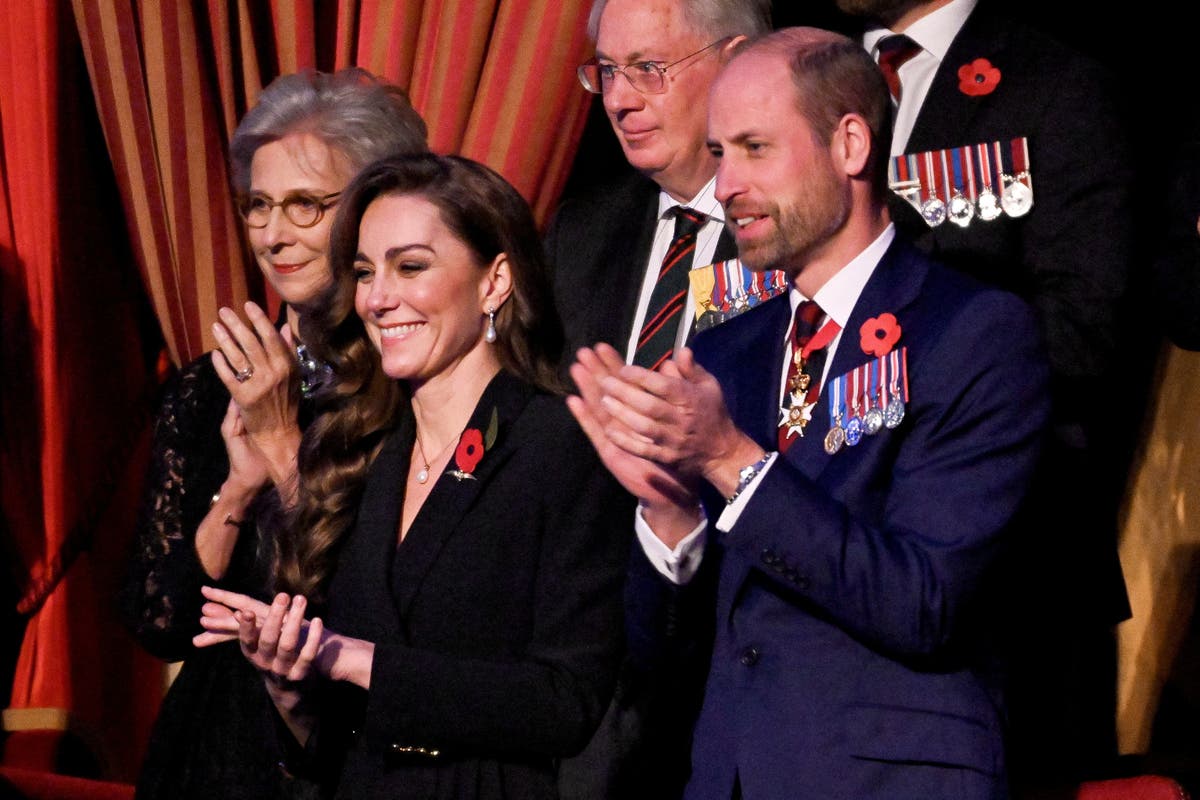 Princess of Wales joins King for Remembrance event