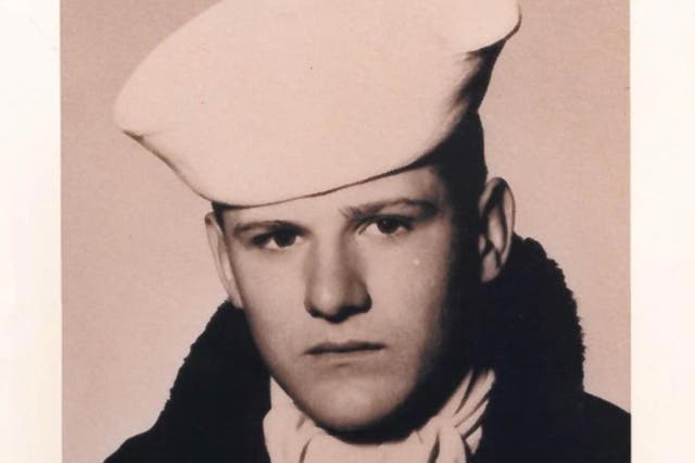 <p>Naval officer Billy Wayne Hearon, who was stabbed to death in 1985</p>