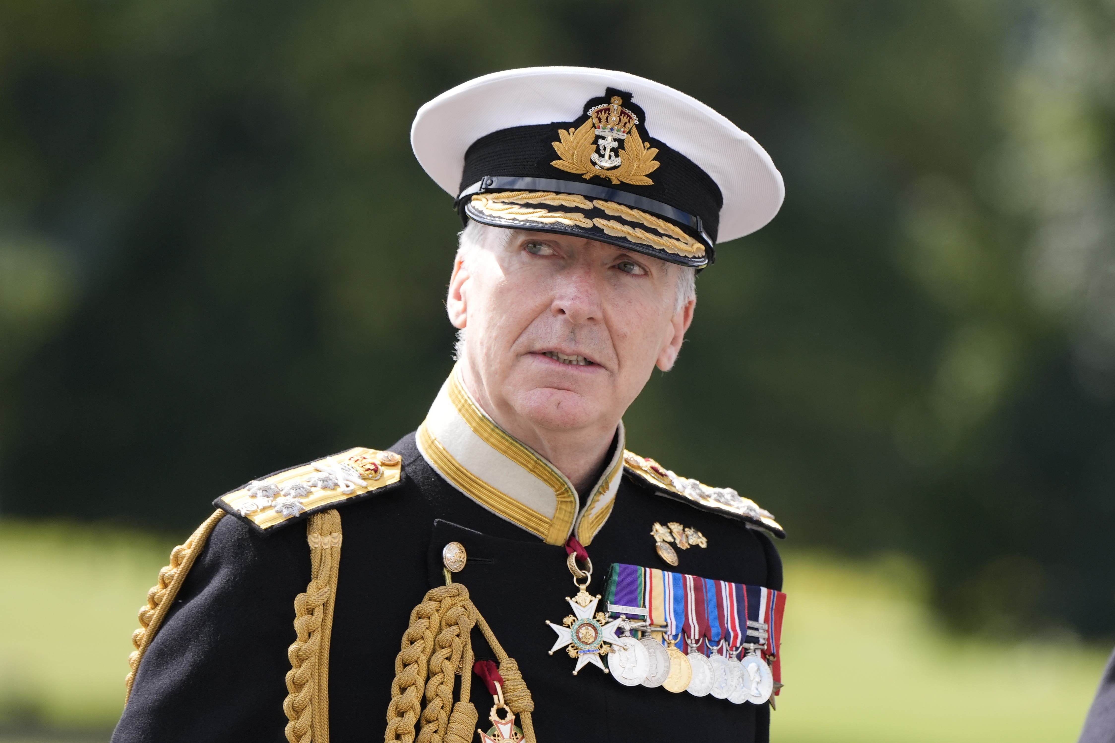 Chief of the Defence Staff Admiral Sir Tony Radakin (PA)