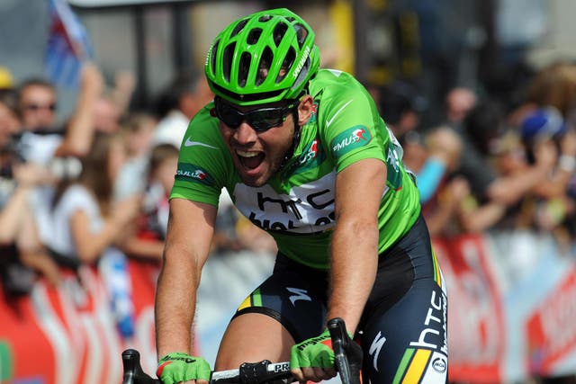 Mark Cavendish is a two-time Tour de France green jersey winner and 35-time stage winner (Anna Gowthorpe/PA)