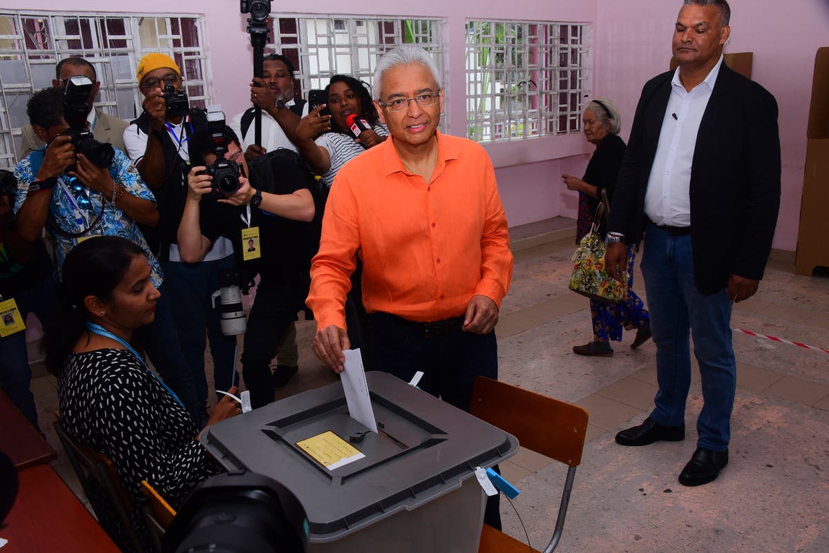 Mauritius' prime minister says his ruling coalition is set for a 'huge' election defeat