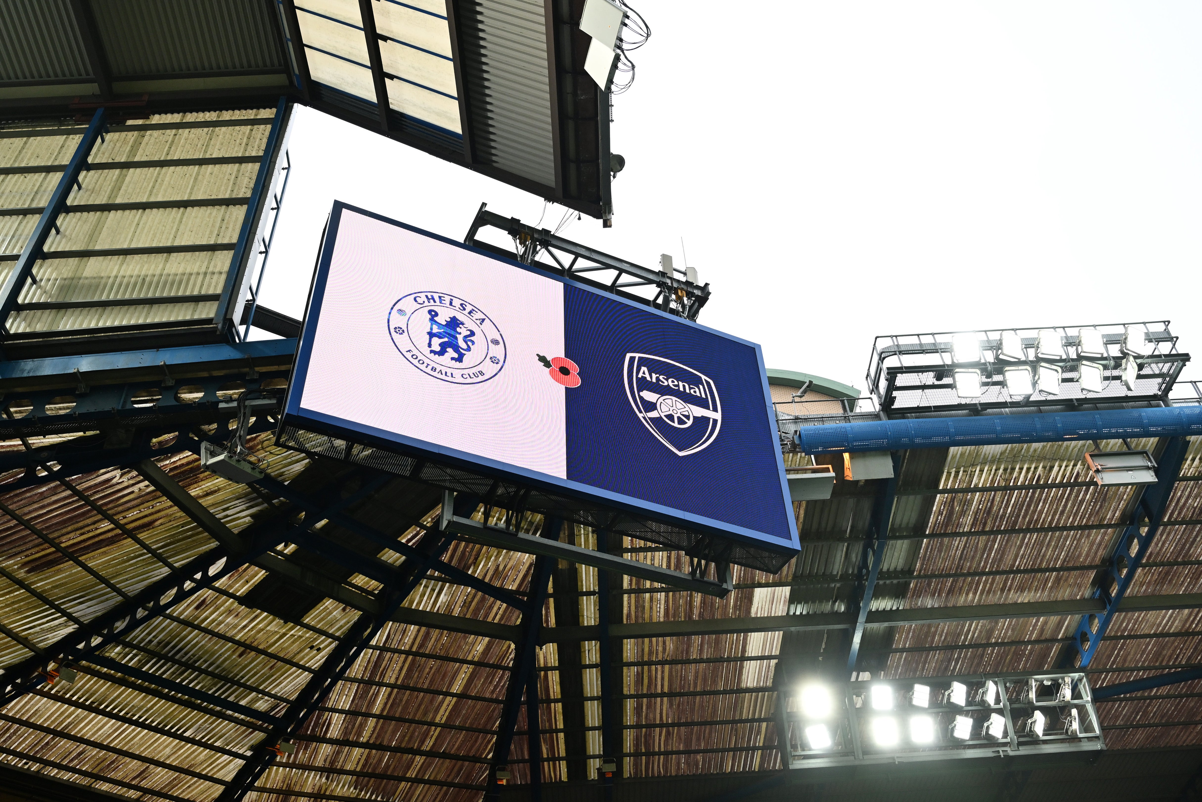 Chelsea take on Arsenal at Stamford Bridge this afternoon