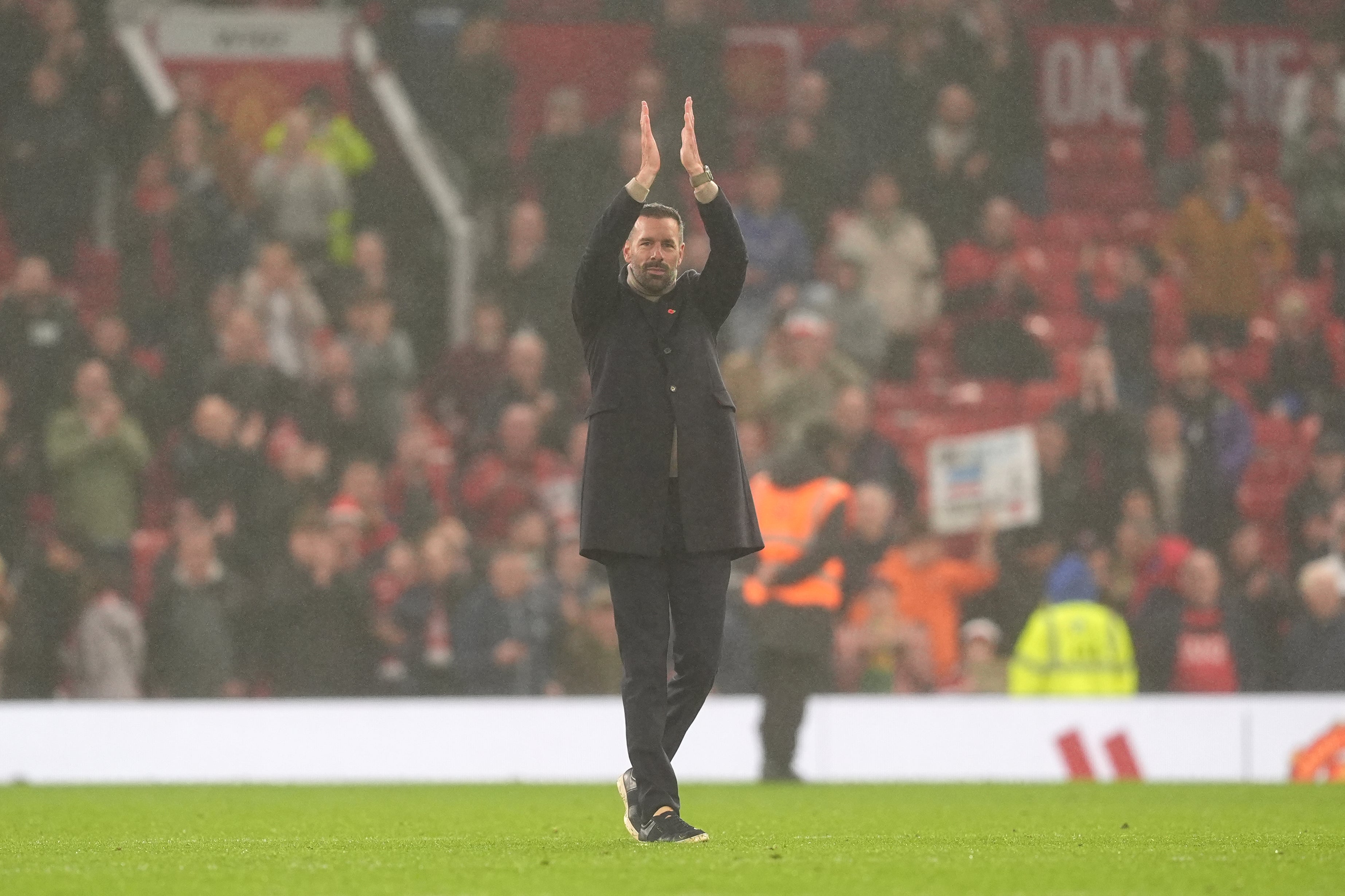 Ruud van Nistelrooy closed out his tenure as interim boss with another win over Leicester