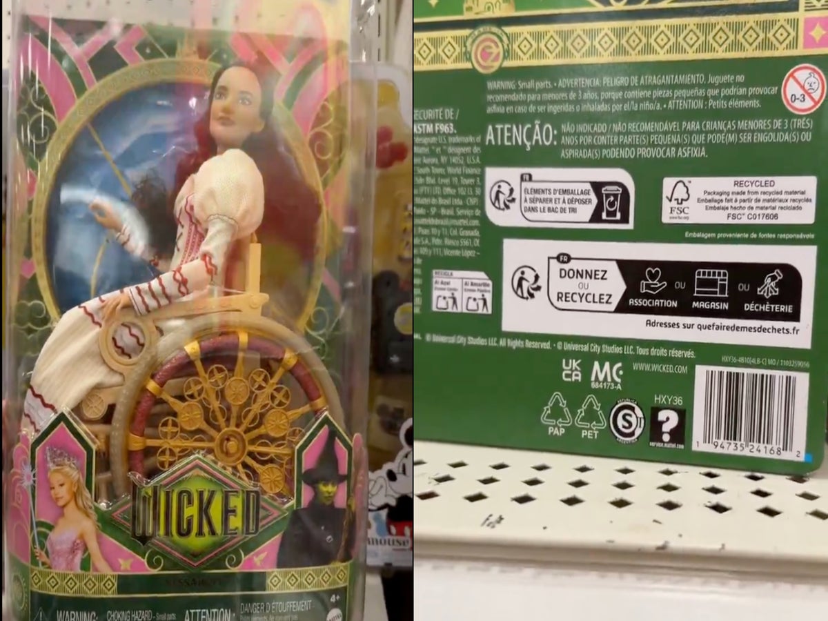 Mattel apologizes after Wicked doll boxes mistakenly link to porn website
