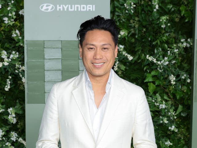 <p>Wicked director Jon Chu joined the Los Angeles premiere from hospital </p>