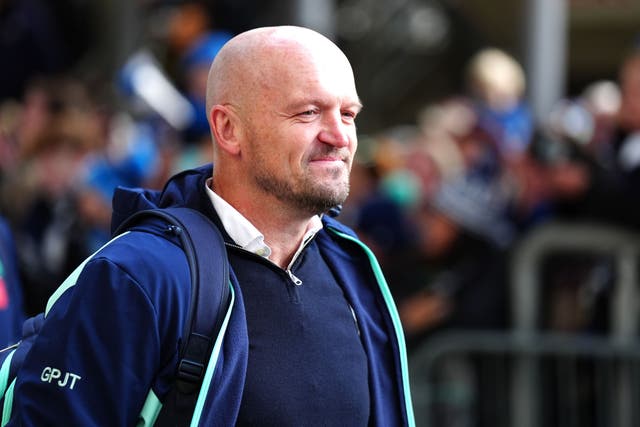 Scotland head coach Gregor Townsend was heartened by his side’s display (Jane Barlow/PA).